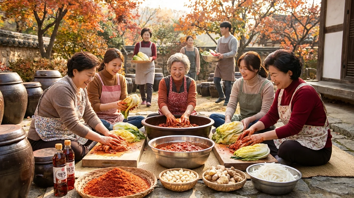 Gimjang : la Tradition du Kimchi Classée au Patrimoine UNESCO