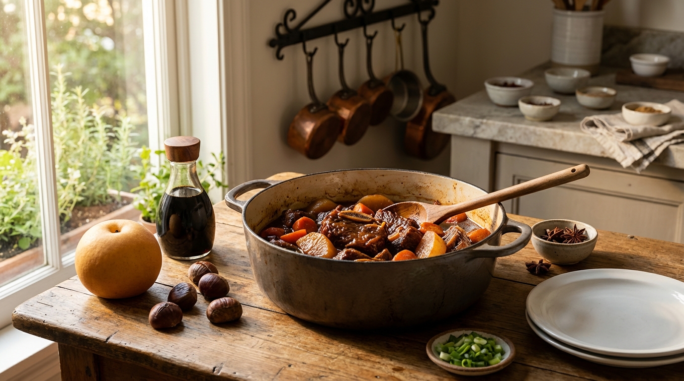 Galbi-jjim : Côtes Braisées Royales à la Coréenne