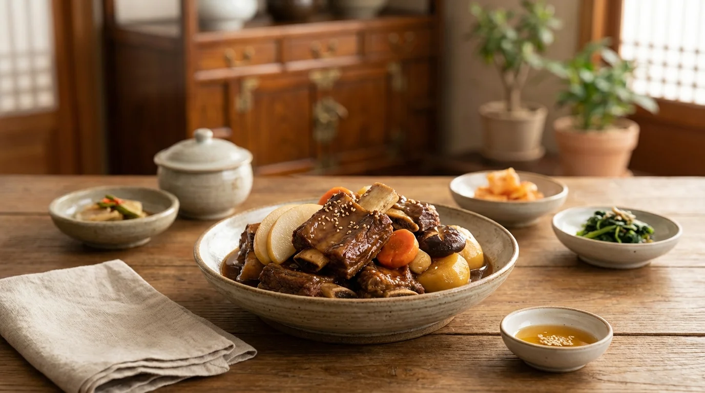 Galbi Jjim : Travers de Bœuf Braisés à la Coréenne