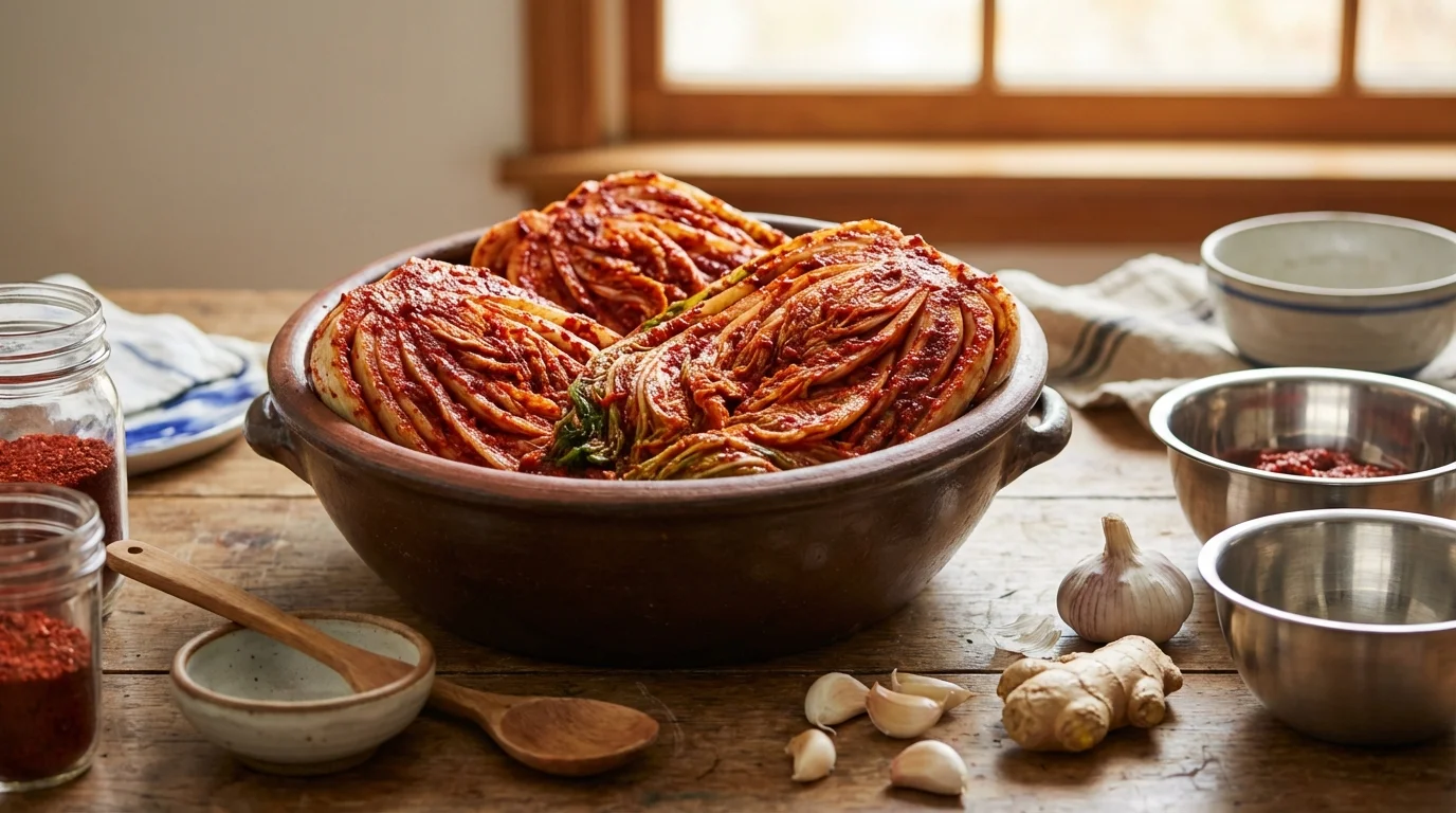 Kimchi Traditionnel (Baechu Kimchi) : la Recette Authentique