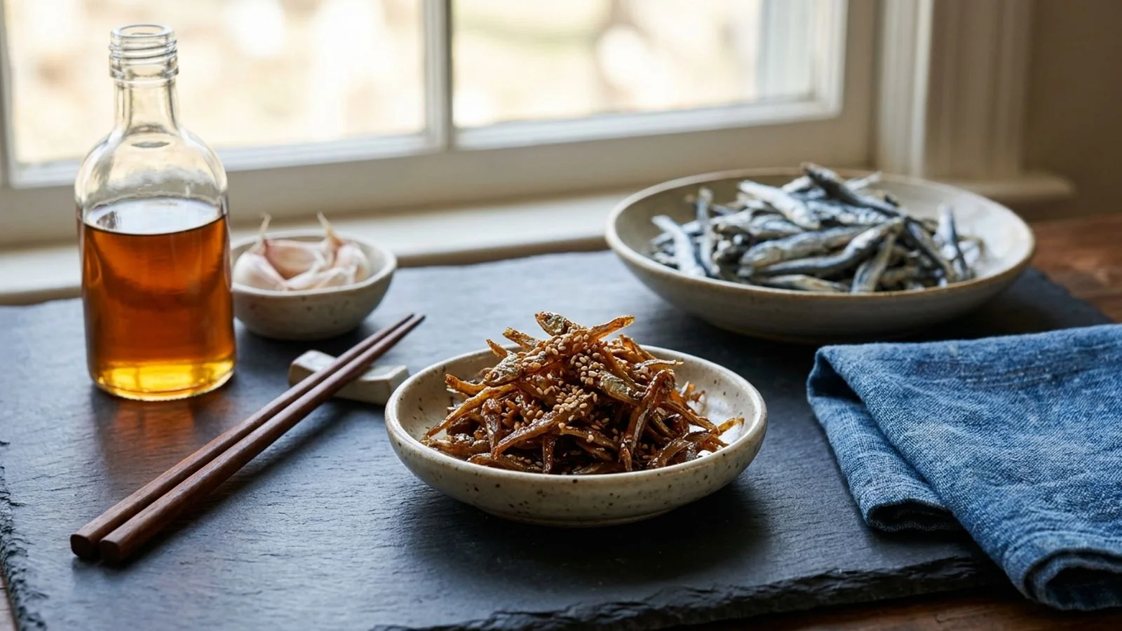 Myeolchi Bokkeum : Anchois Séchés Caramélisés, le Banchan de Garde-Manger